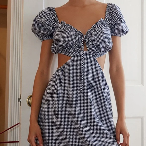 La Hearts | Dresses | La Hearts Cutout Fit Flare Mini Dress | Poshmark